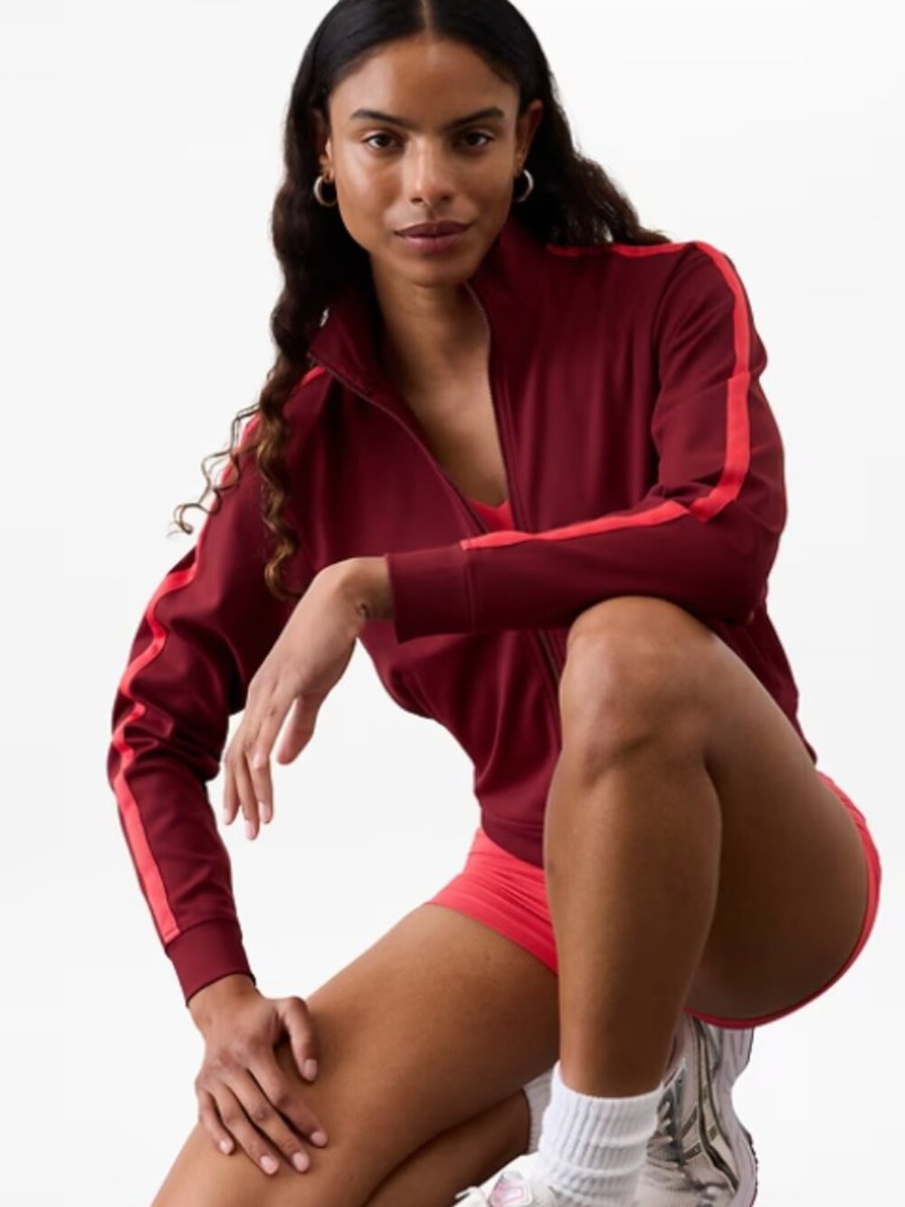 Athleta | Spring 2025 Finish Line Jacket in Redwood | Size Medium